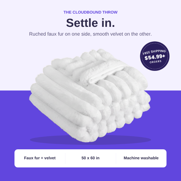 The Cloudbound Throw