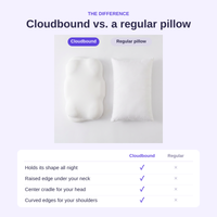 The Cloudbound Pillow