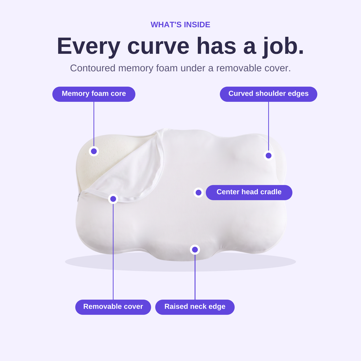 The Cloudbound Pillow